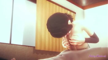 NARUTO-ナルト-変態-POV付きサラダボブジョブ（無修正）-日本のアジアのマンガアニメゲームポルノ