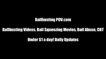 Ballbusting Spanking